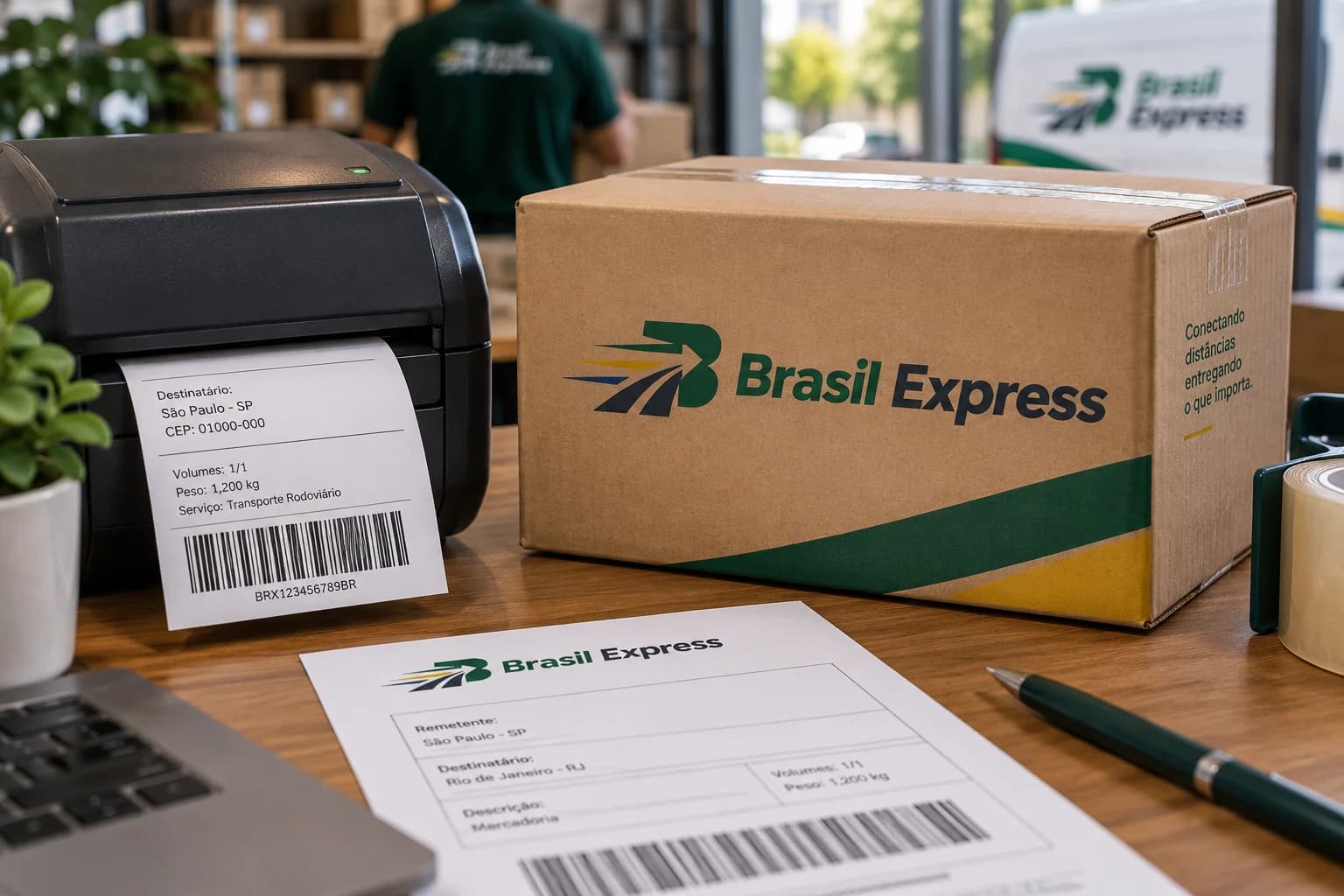 DANFE e código BREX